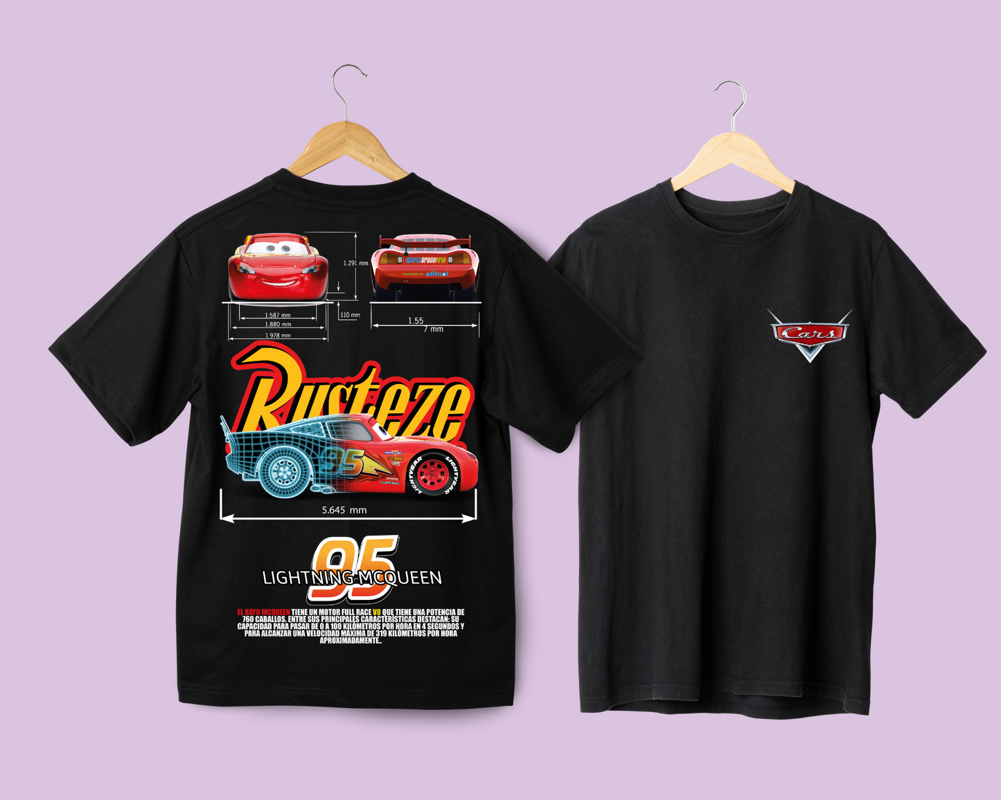 Tshirt Mcqueen Rusteze