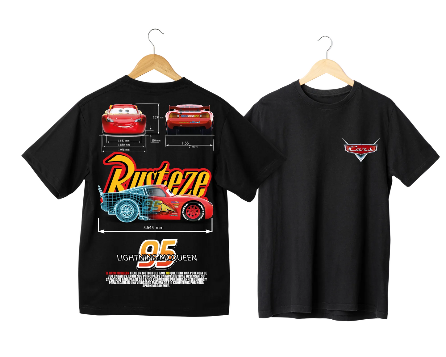 Tshirt Mcqueen Rusteze