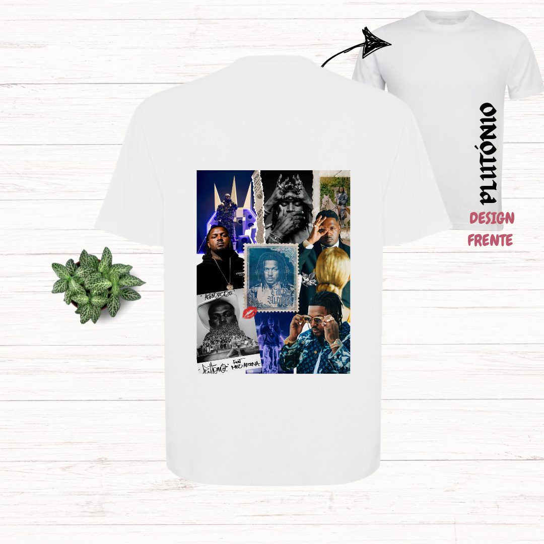 Tshirt Moodboard Plutónio