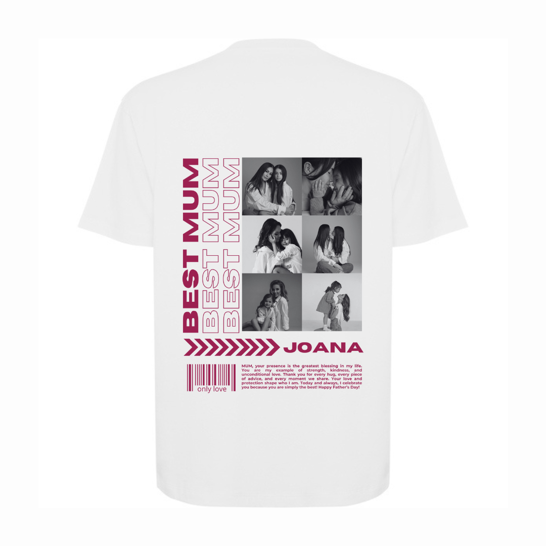 Tshirt Best MUM 6 Fotos