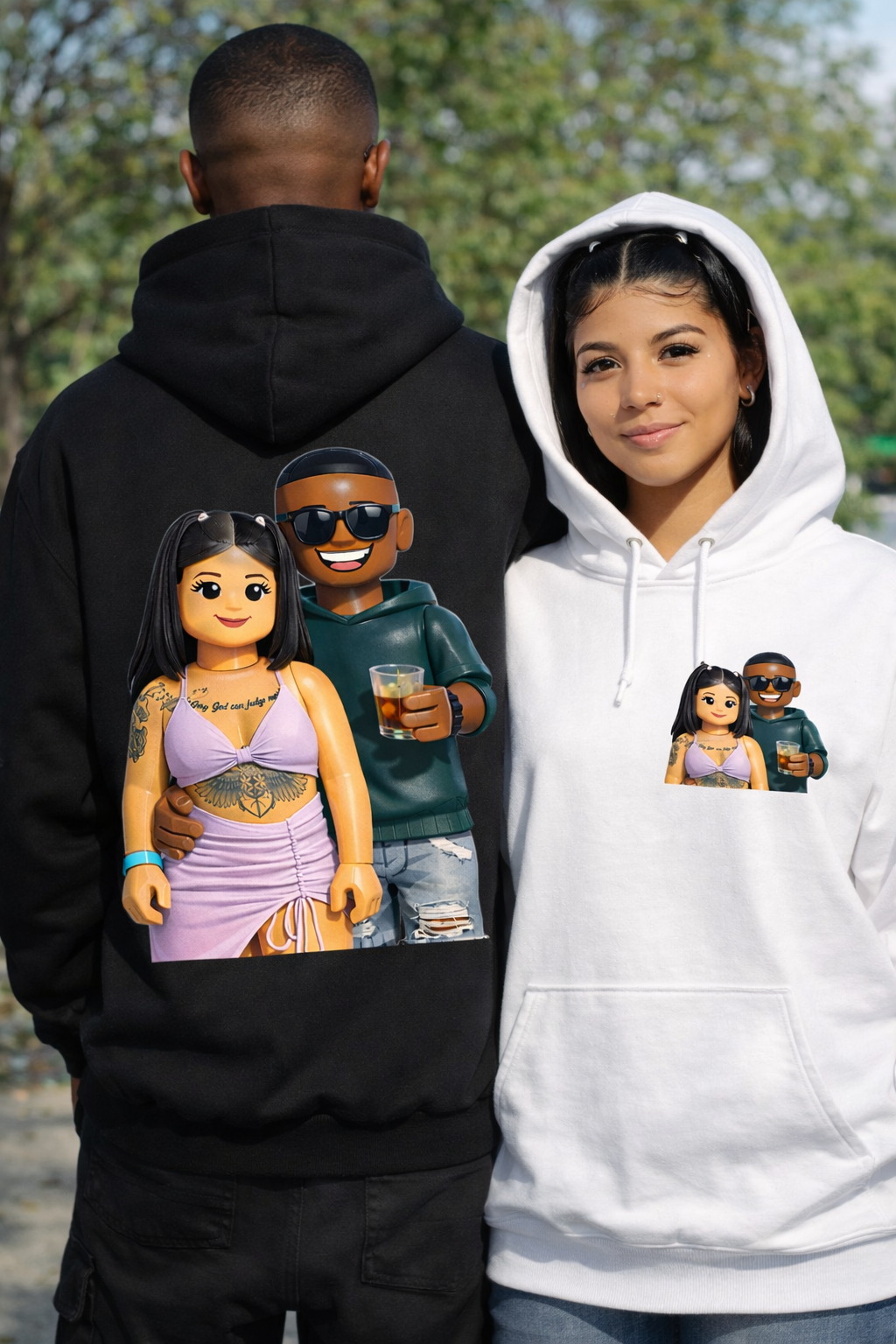 2-pack hoodies Lego photo