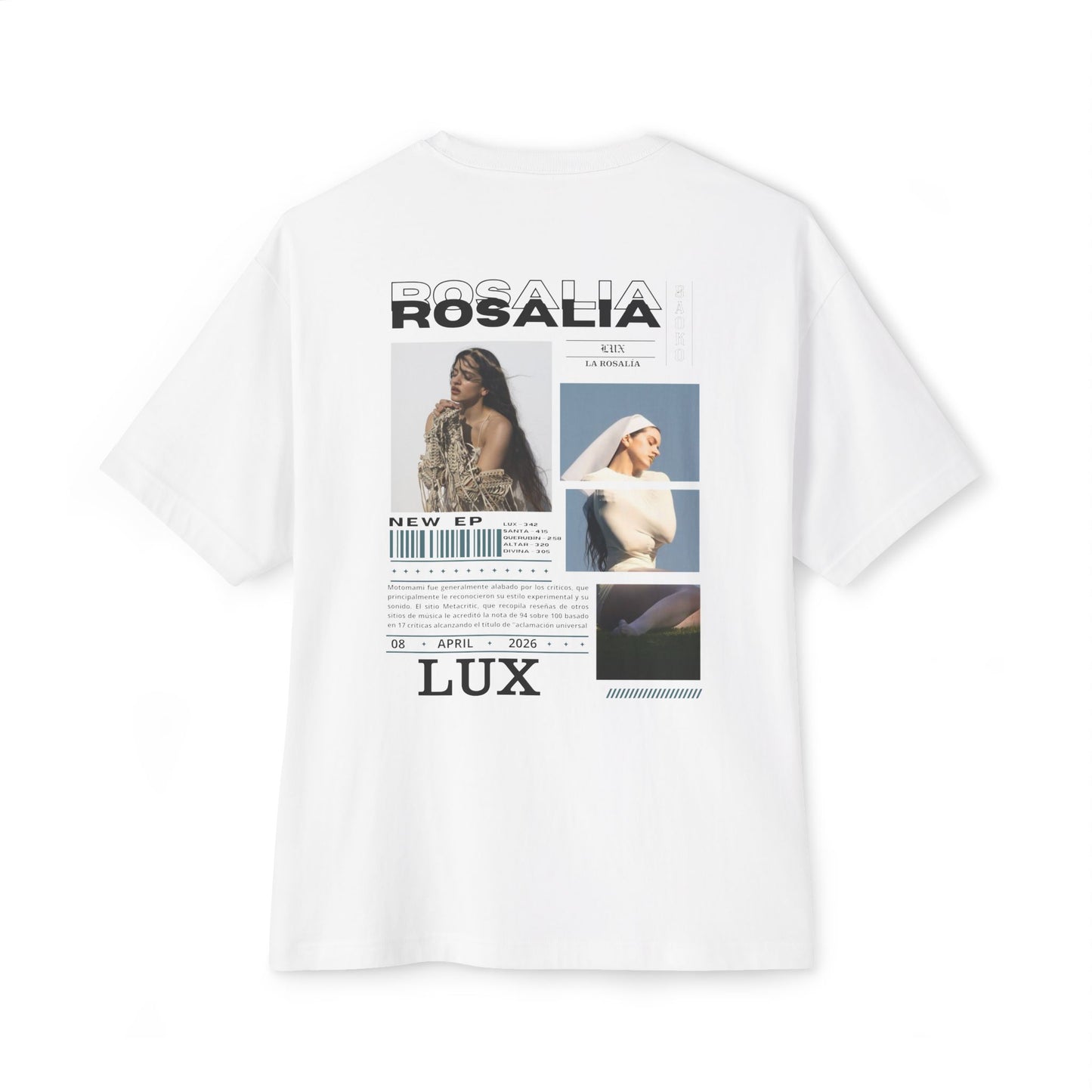 TSHIRT ROSALIA FAN EDITION lll