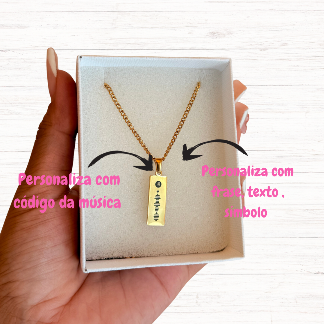 Colar inova Spotify ou olhar 🎶