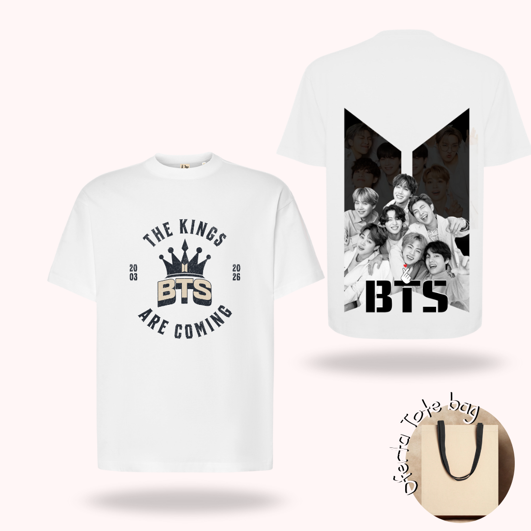 Tshirt BTS COMING