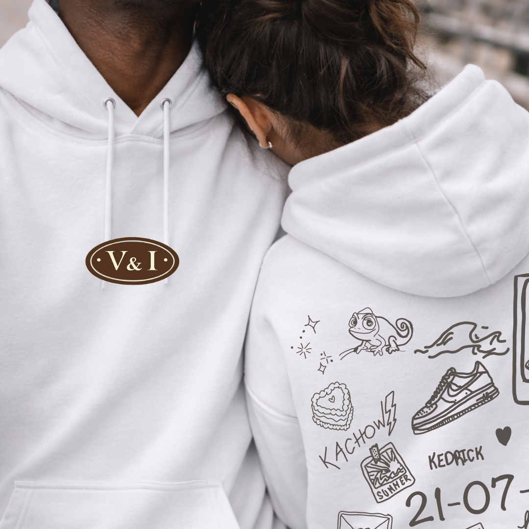 2-pack illustrated t-shirts