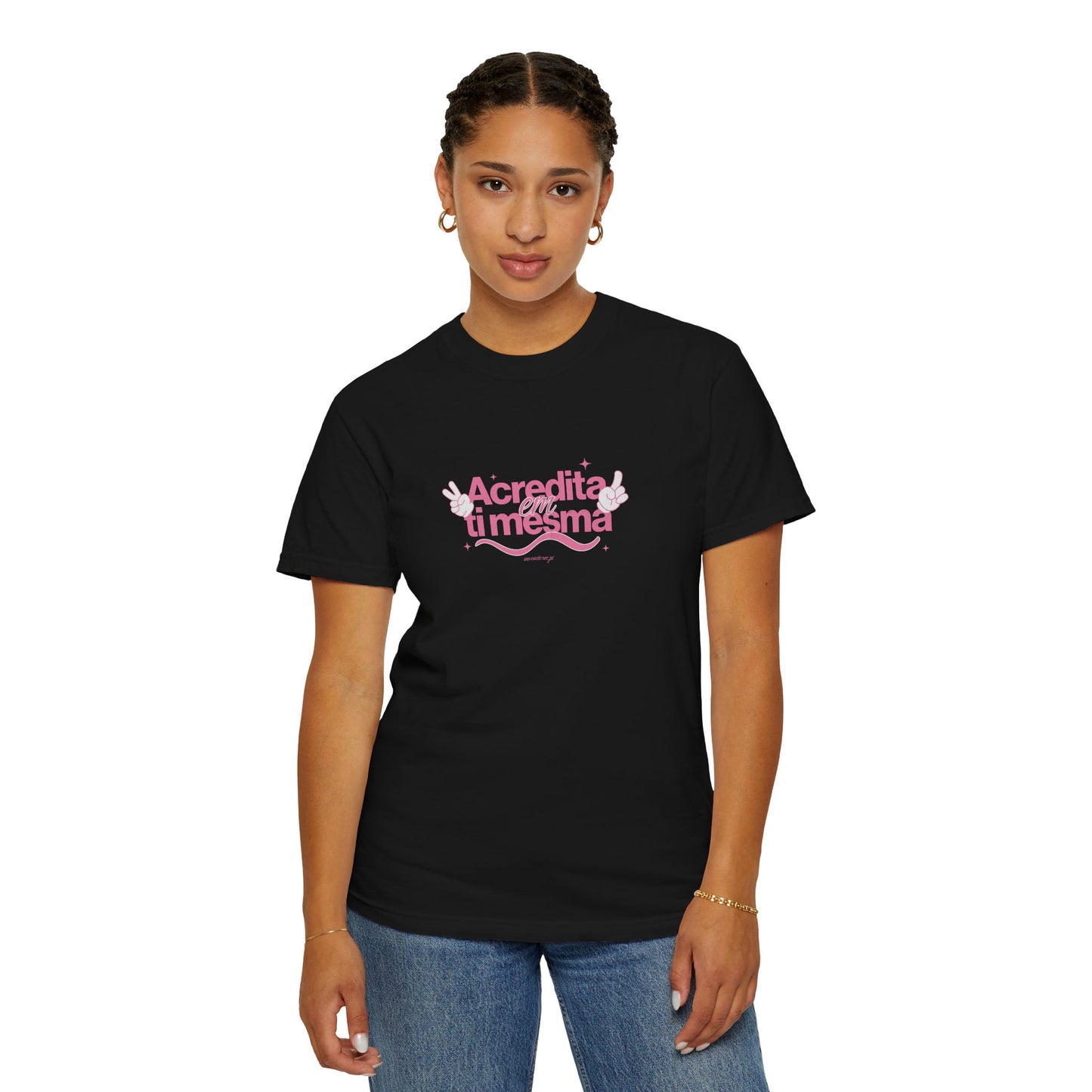 Tshirt Acredita em ti