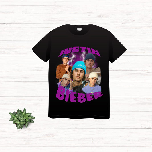 Tshirt Bootleg Justin Bieber