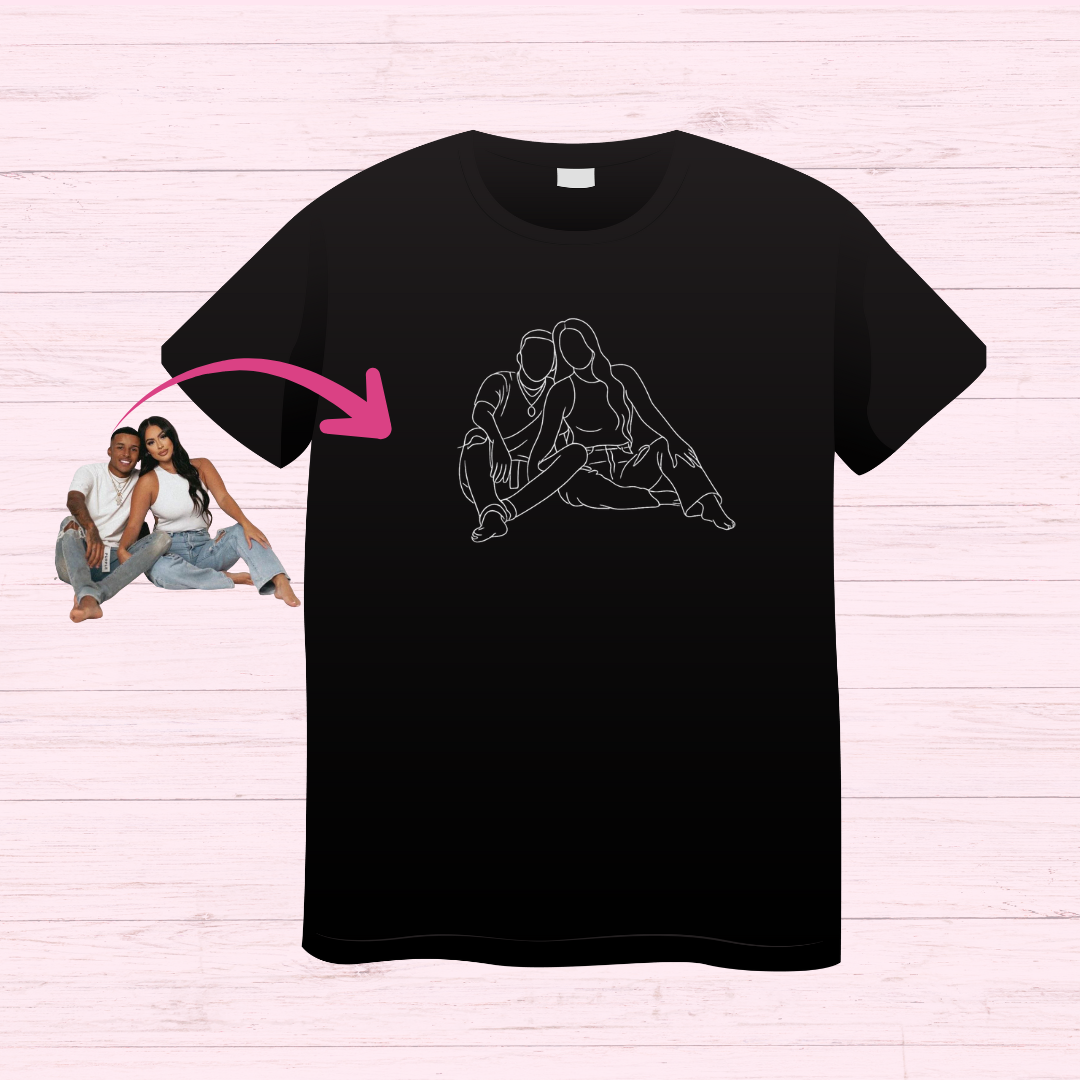 Tshirt Ilustrada com foto