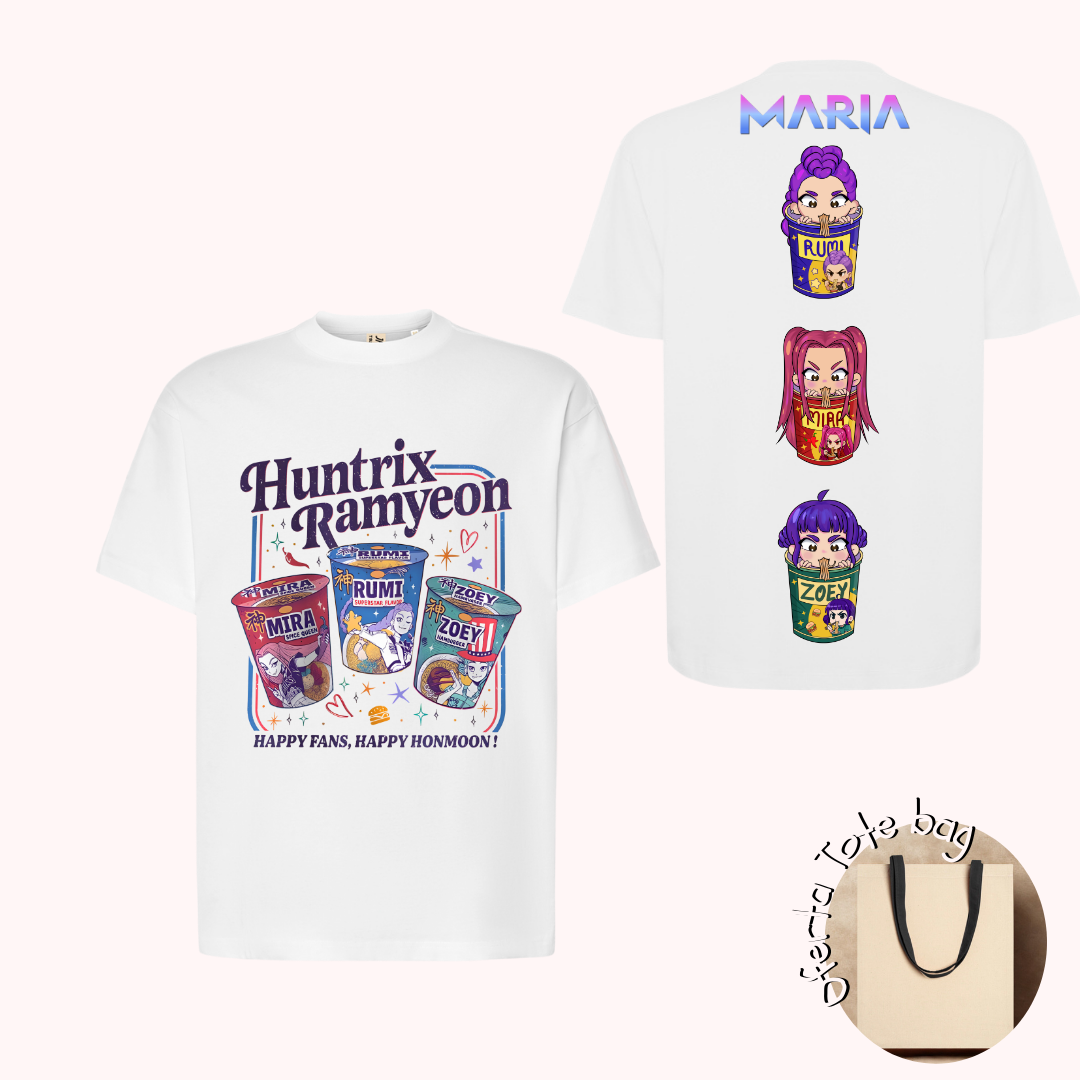 Tshirt Huntrix Ramyeon