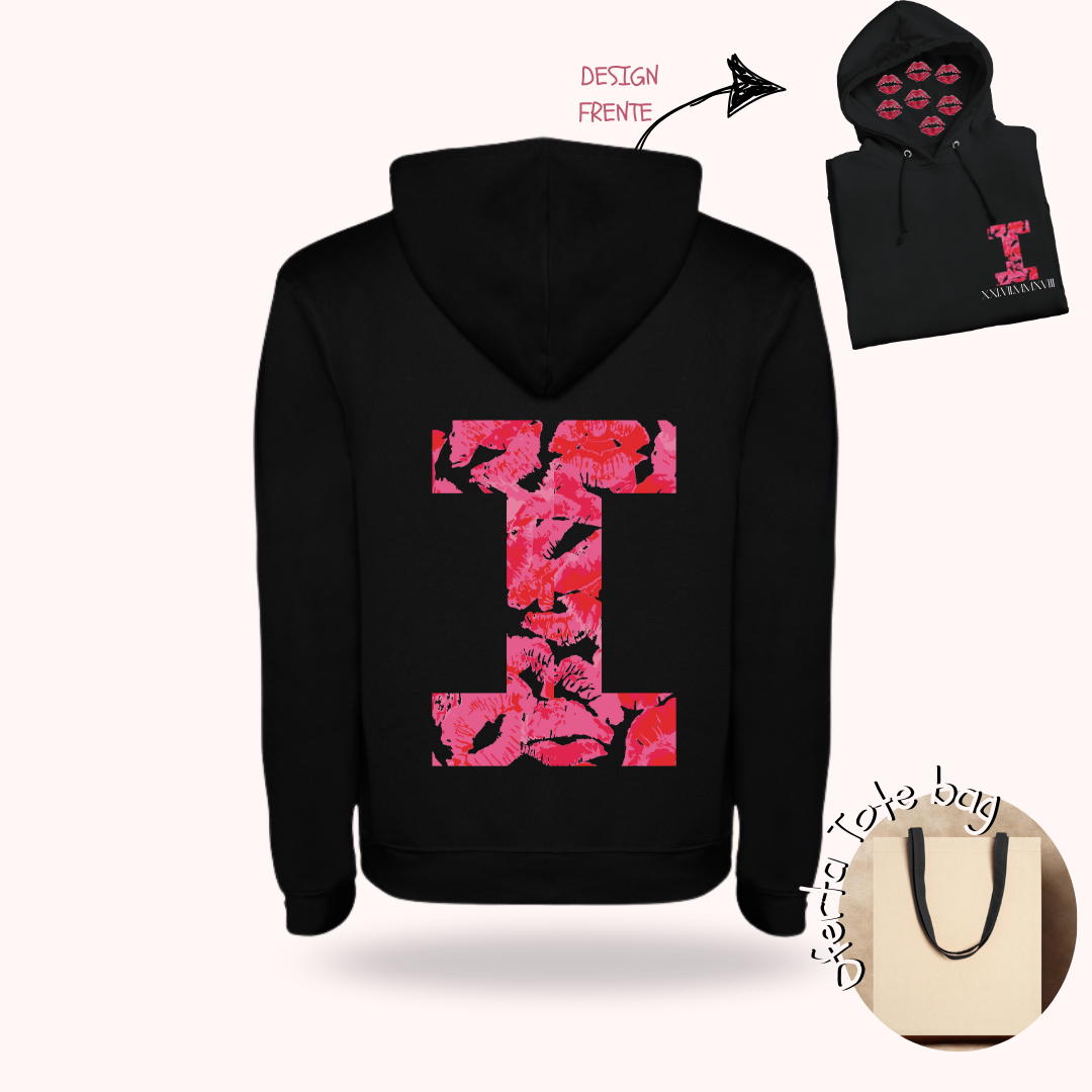 Hoodie Beijos infinitos