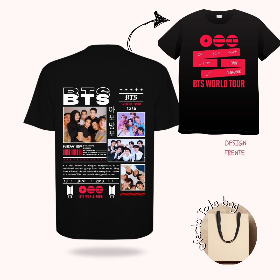 Tshirt BTS COME BACK - EDITION