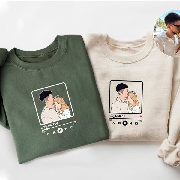 Pack 2 hoodies line Art Spotify