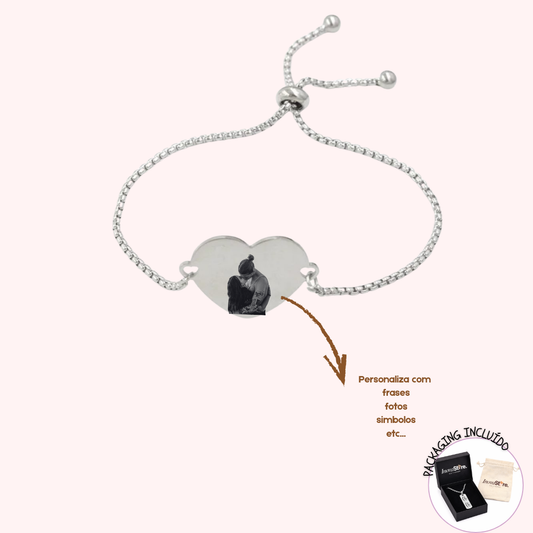 Pulseira Coração da Saudade