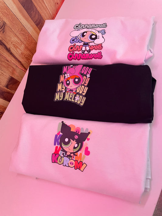 Tshirt Powerpuff Girls - 2 Opções