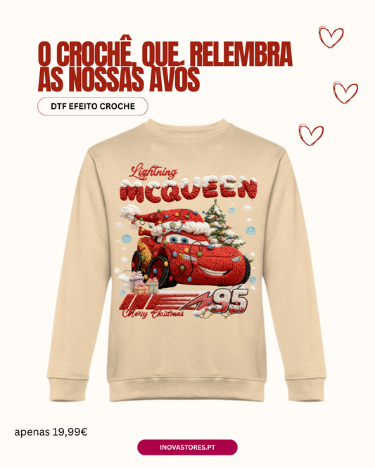 Sweat efeito croche Mcqueen