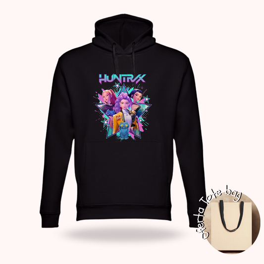 Hoodie huntrix com nome