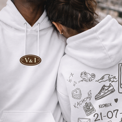 Pack 2 hoodies ilustradas