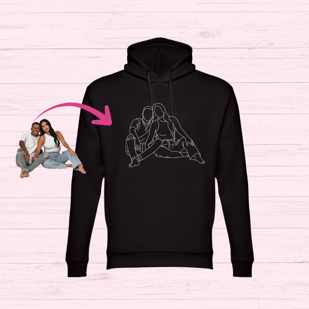Hoodie Ilustrada com Foto