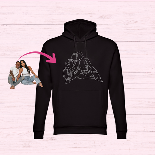 Hoodie Ilustrada com Foto