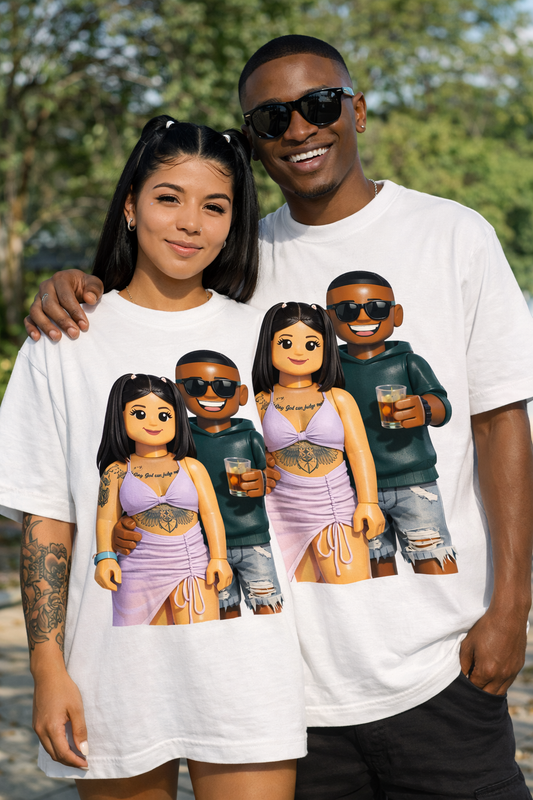 Pack 2 tshirts estilo Lego