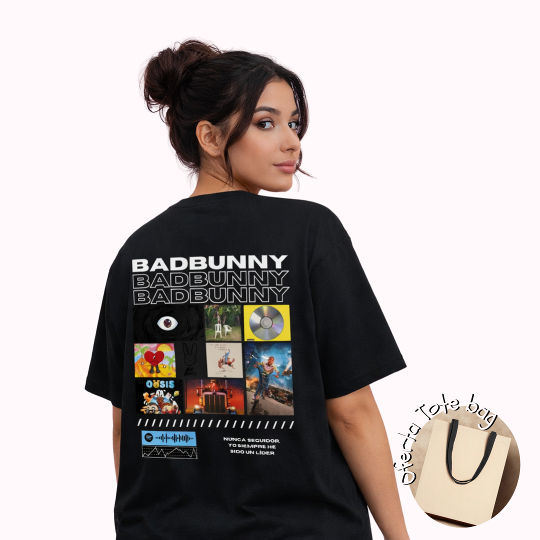 Tshirt bad bunny Fan Edition