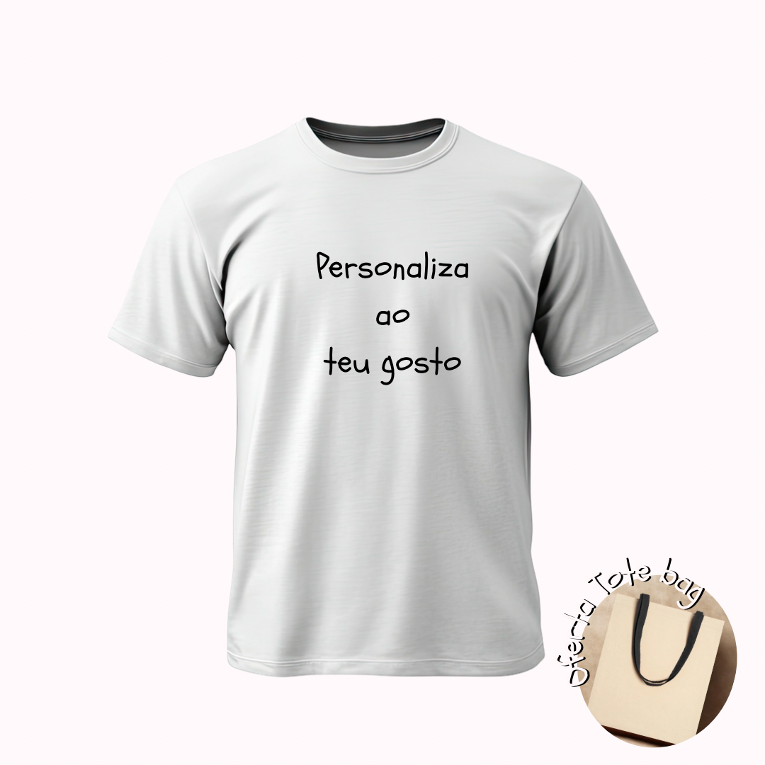Tshirt personalizada a gosto