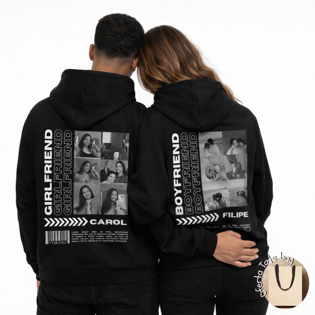 Pack 2 hoodies  Boyfriend / GIRLFRIEND