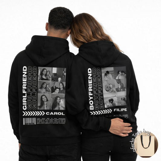 Pack 2 hoodies  Boyfriend / GIRLFRIEND