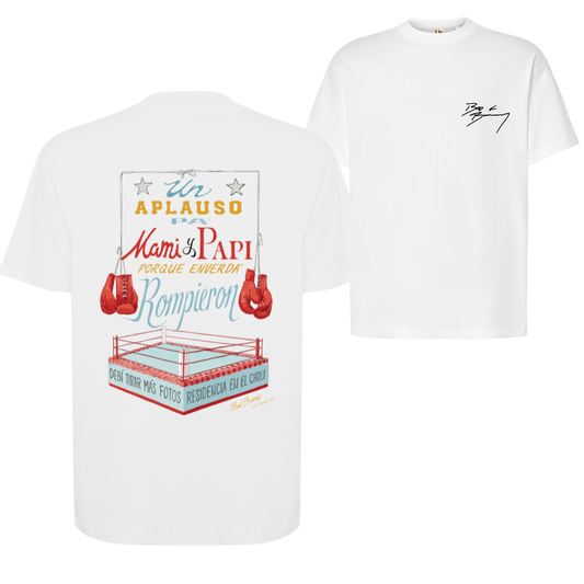 Bad Bunny T-Shirt - Applause Mami and Papi