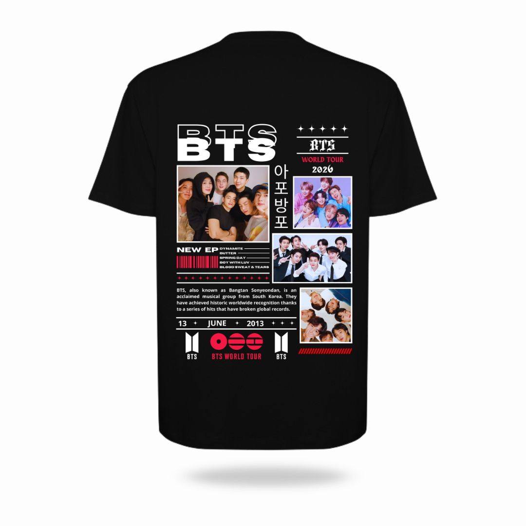 Tshirt BTS EDITON - BLACK