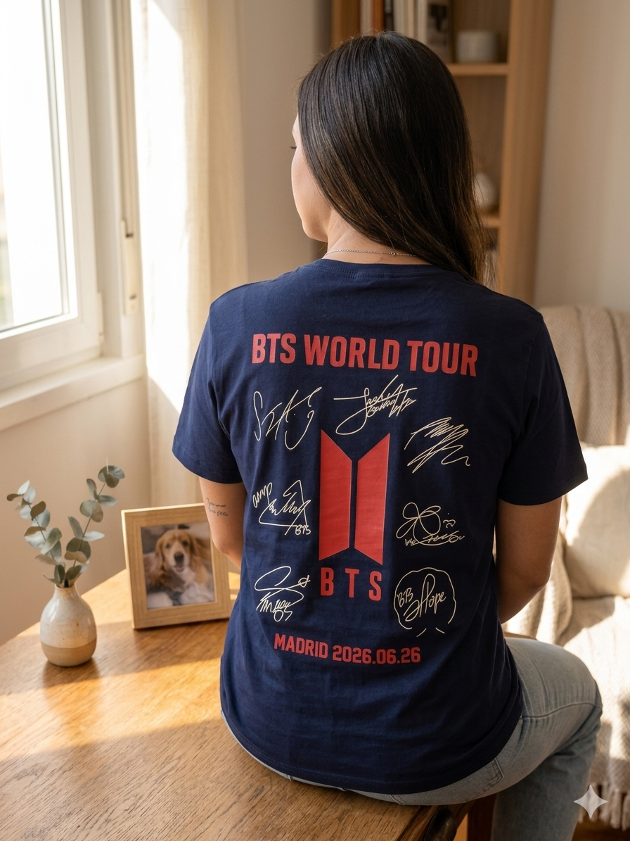 Tshirt BTS edição limitada