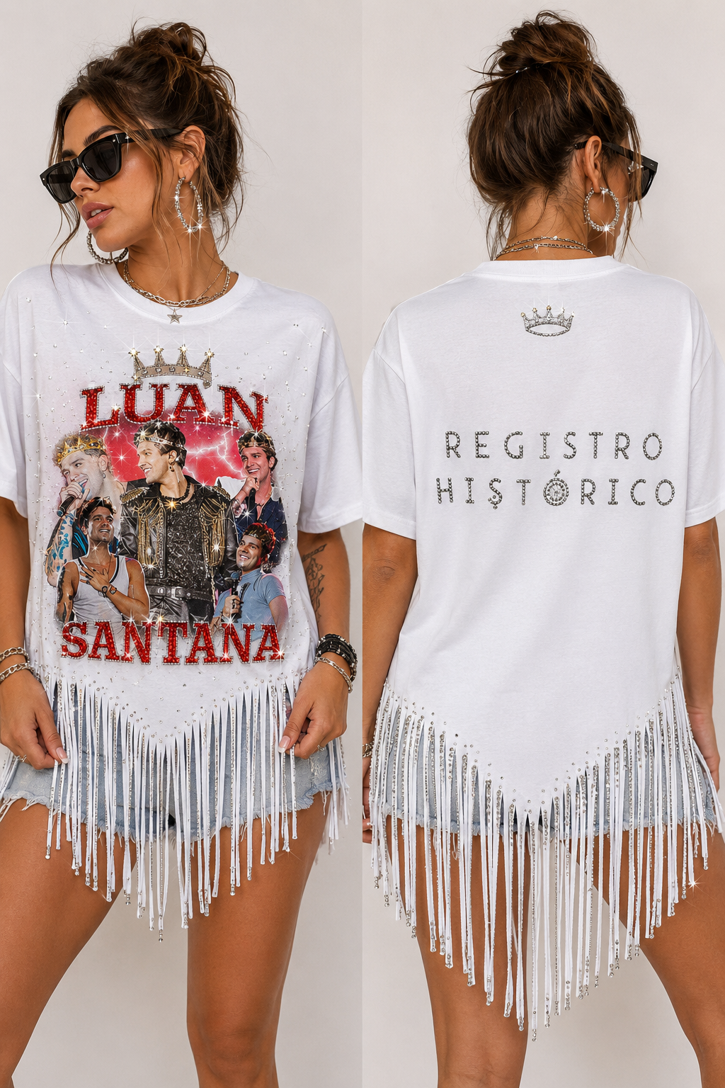 Tshirt Luan Santana registo