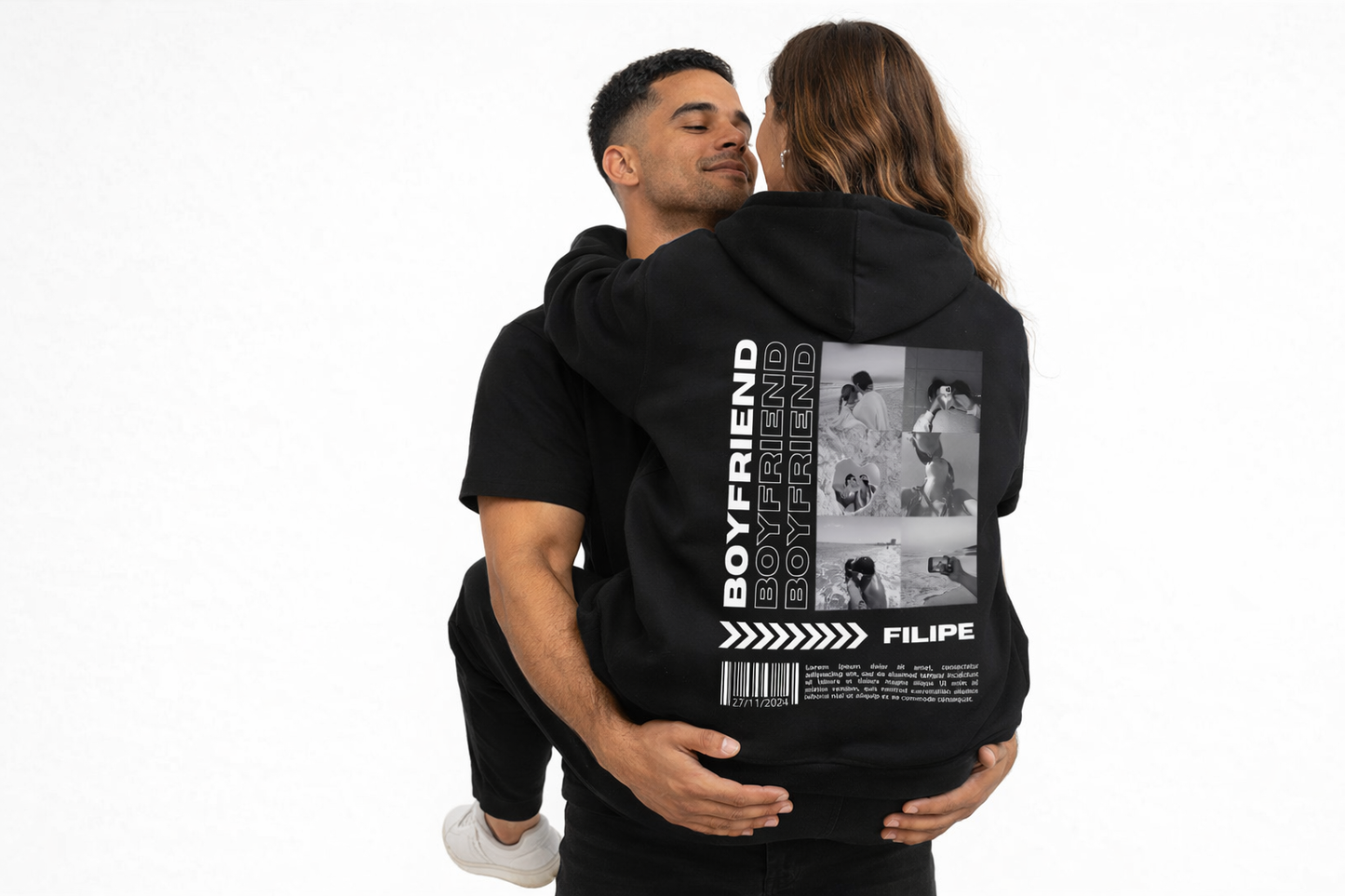 Pack 2 hoodies  Boyfriend / GIRLFRIEND