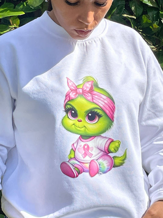 Sweat Baby Grinch Rosa