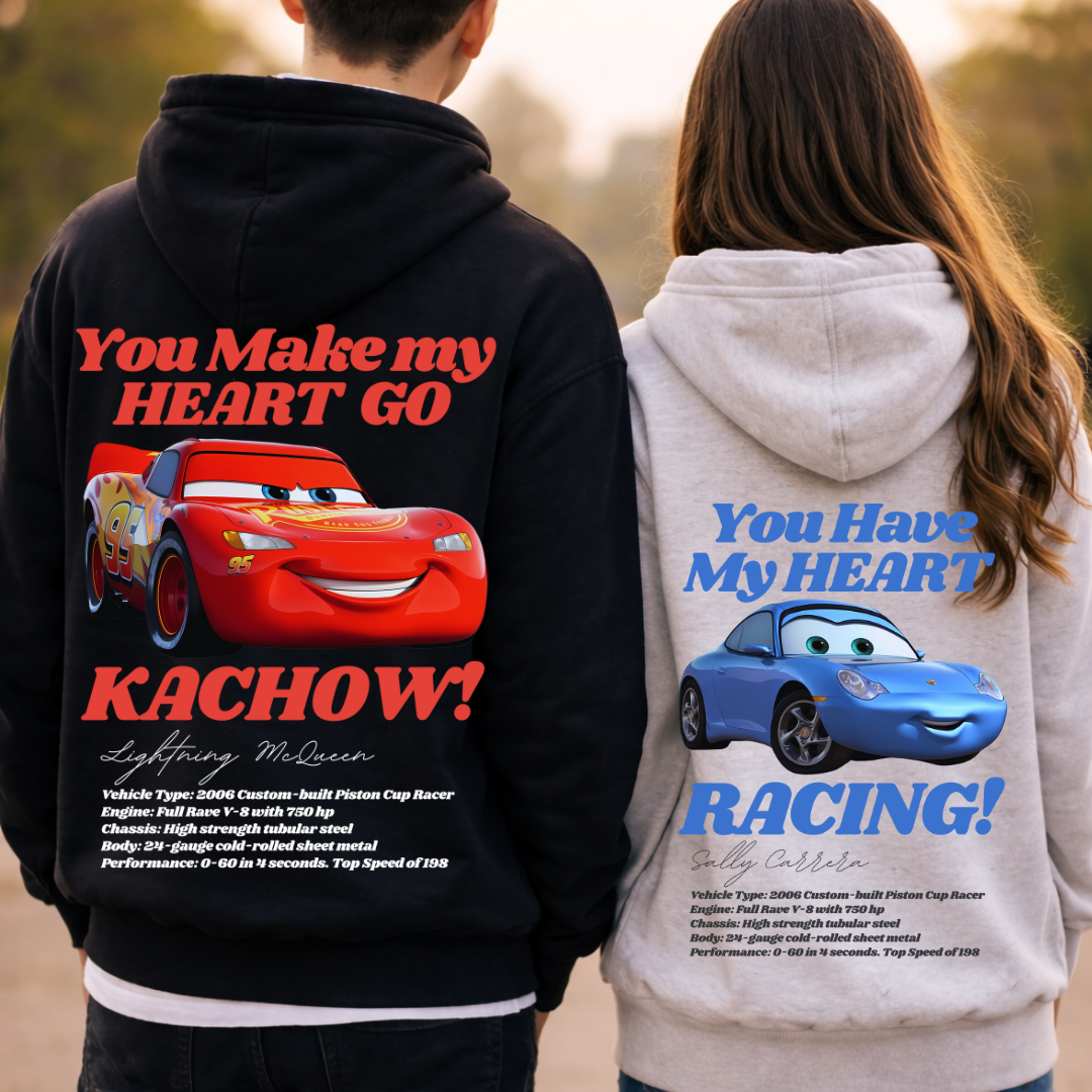 PACK 2 HOODIES MCQUEEN KACHOW