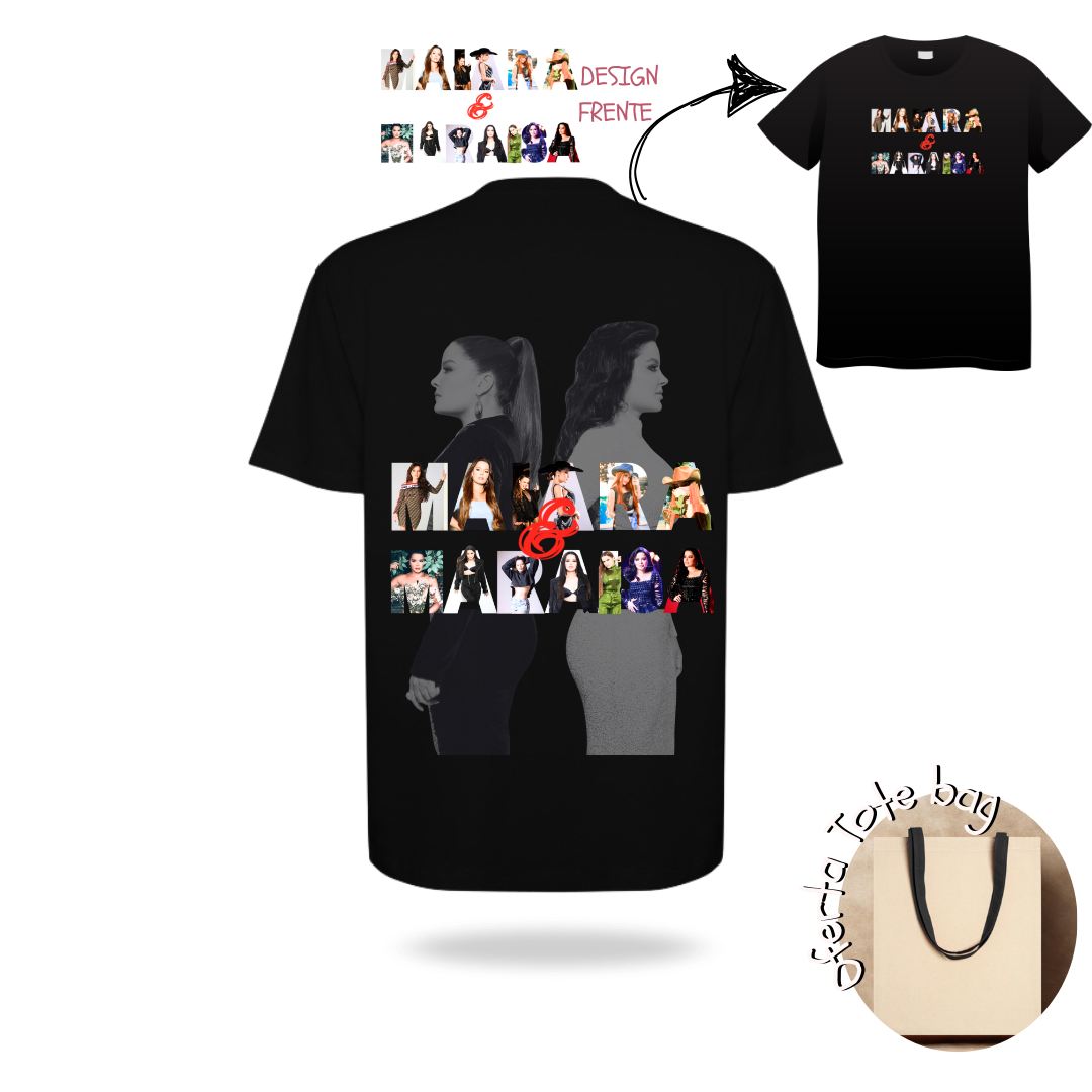 Tshirt Maiara e Maraisa