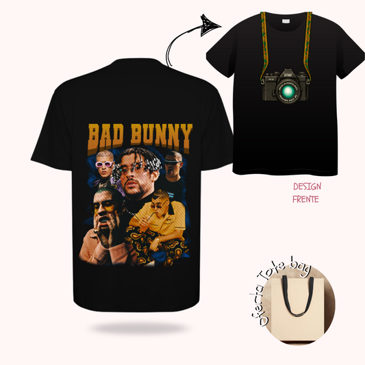 Tshirt Bootleg Bad Bunny
