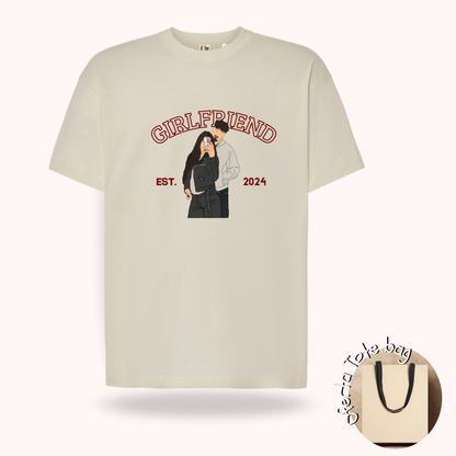 Tshirt Girlfriend - Ilustração