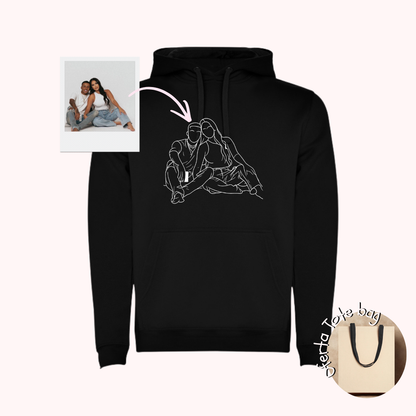 Hoodie Ilustrada com Foto