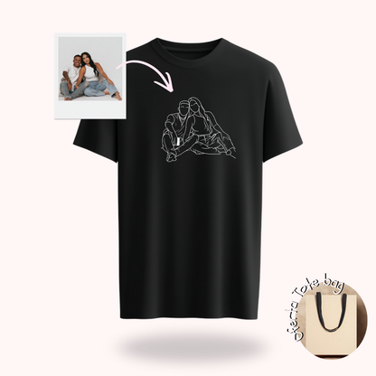 Tshirt Ilustrada com foto