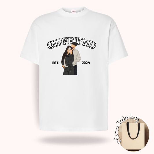 Tshirt Girlfriend - Ilustração