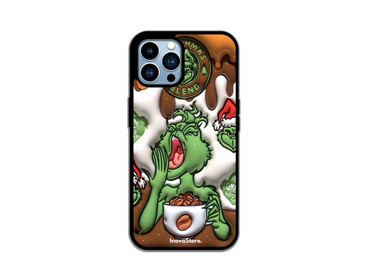 Capa Telemovel StarBucks Grinch