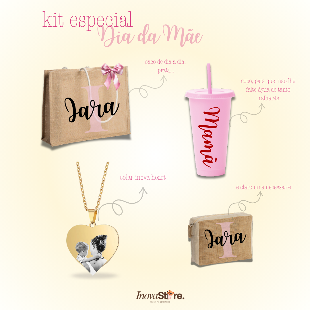 Kit dia da Mãe com Colar