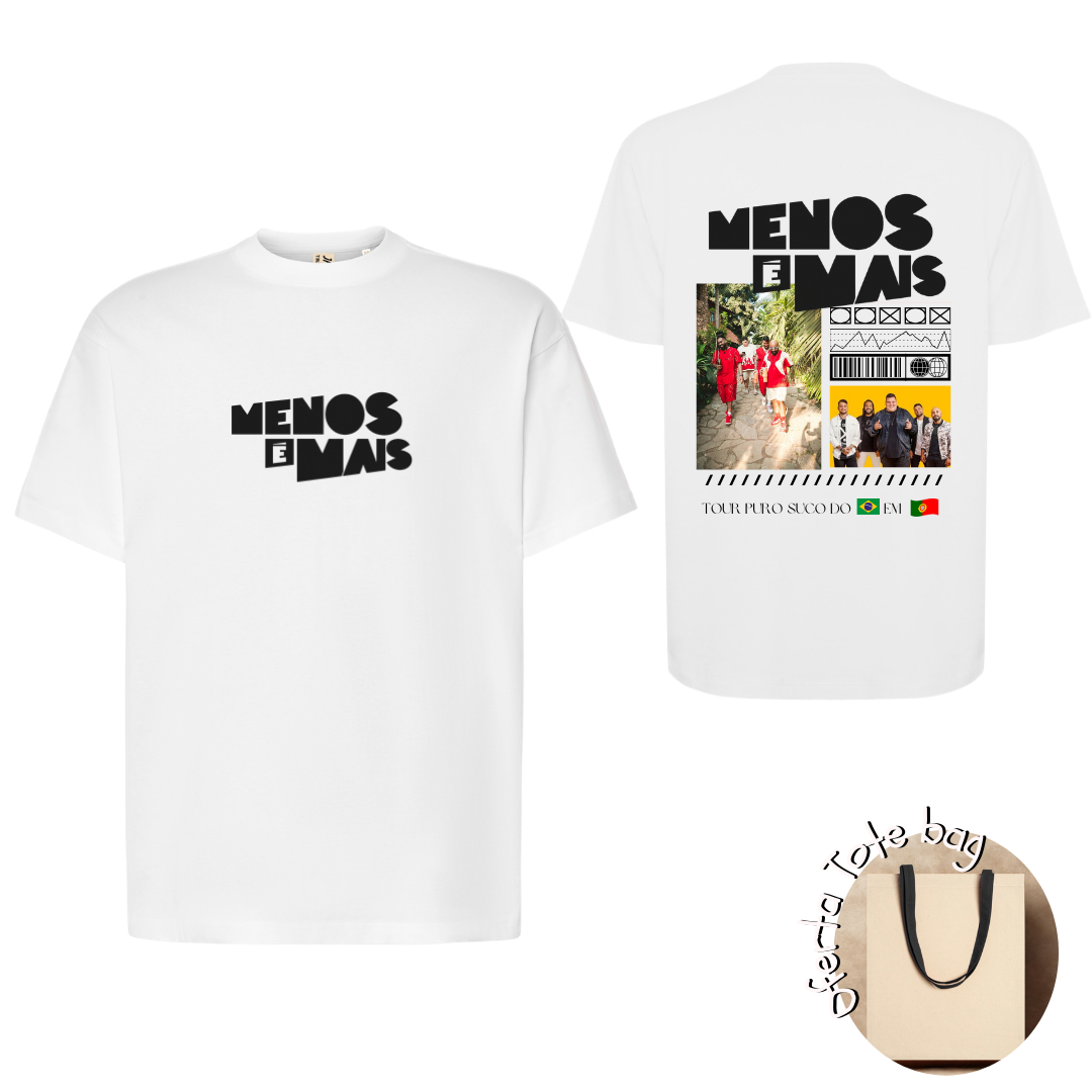 tshirt Menos é Mais