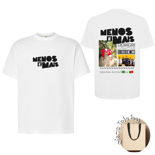 tshirt Menos é Mais
