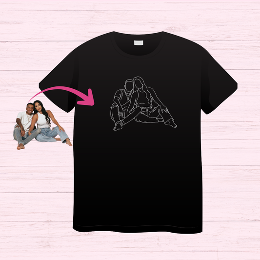 Tshirt Ilustrada com foto